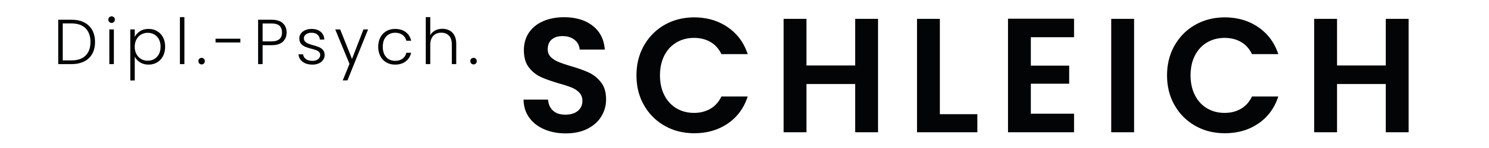 Logo - Psychotherapie Schleich Frankfurt